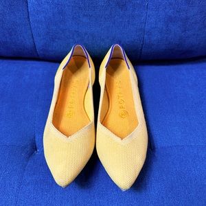 Sunshine yellow Rothy’s size 7 GUC